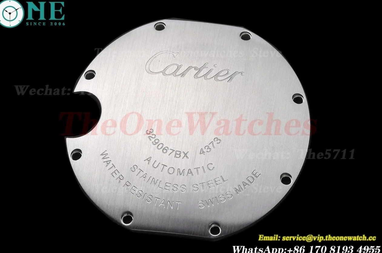 De Dia Bleu GDF LE Ballon Cartier Mop Dial NH05 SS 33mm 0331